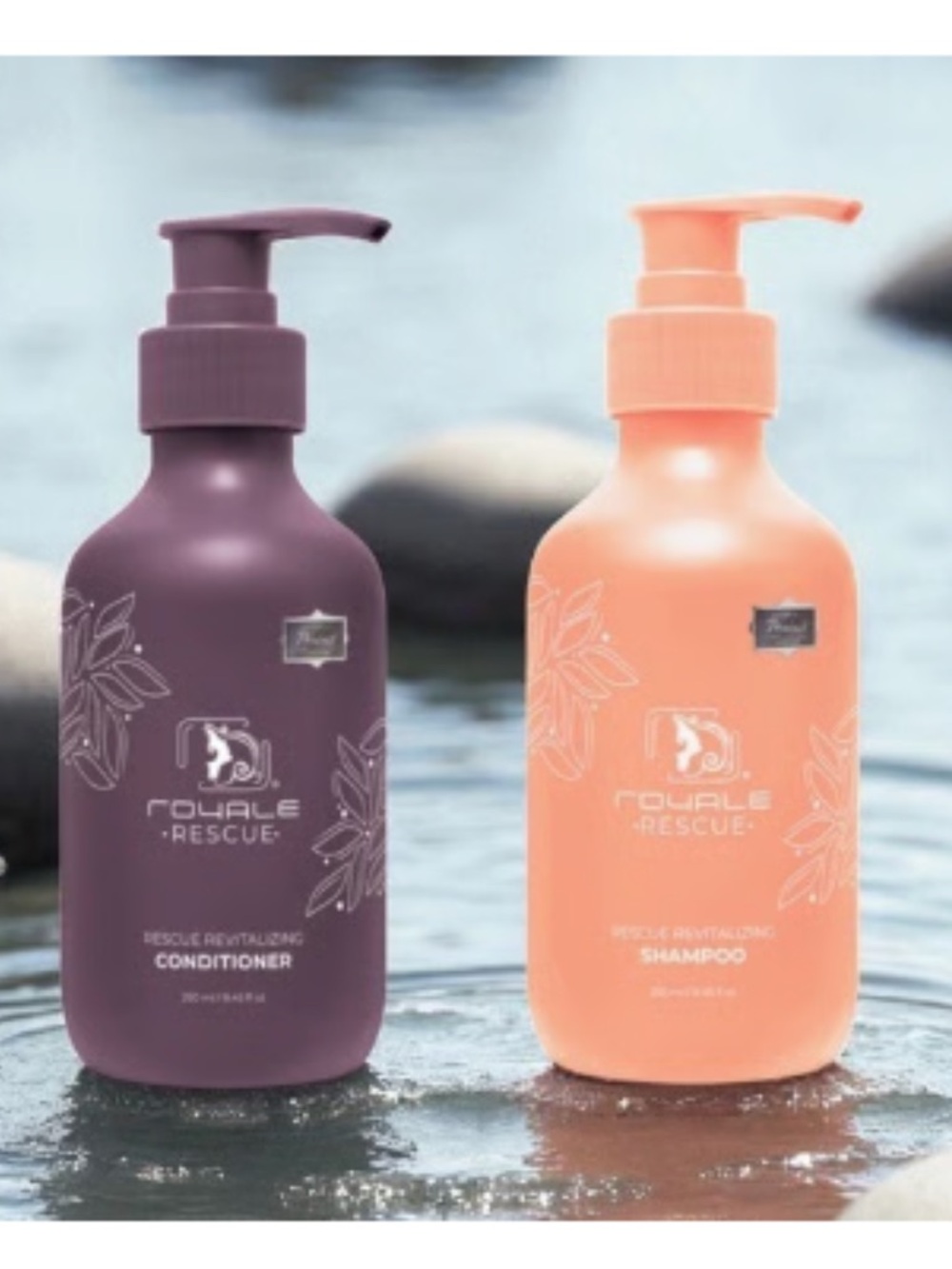 Royale Rescue Shampoo & Conditioner Duo - Professional Strength